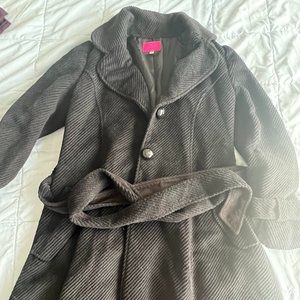 Women's Pleated Pea coat